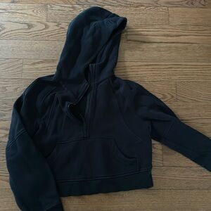 Lulu Lemon Scuba half zipped hoodie
